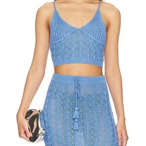 L*Space Crochet Sweet Talk Crop Top